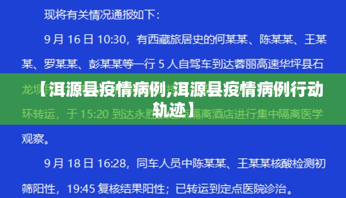 【洱源县疫情病例,洱源县疫情病例行动轨迹】