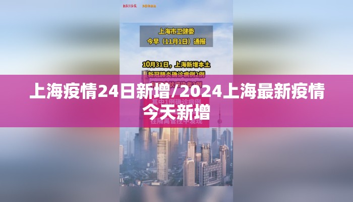 上海疫情24日新增/2024上海最新疫情今天新增