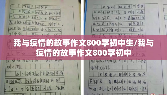 我与疫情的故事作文800字初中生/我与疫情的故事作文800字初中