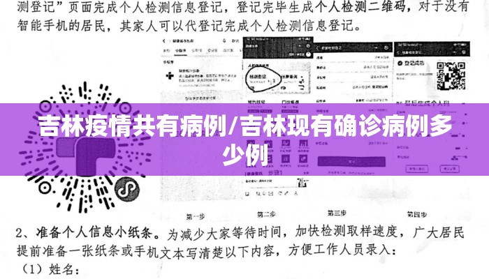 吉林疫情共有病例/吉林现有确诊病例多少例