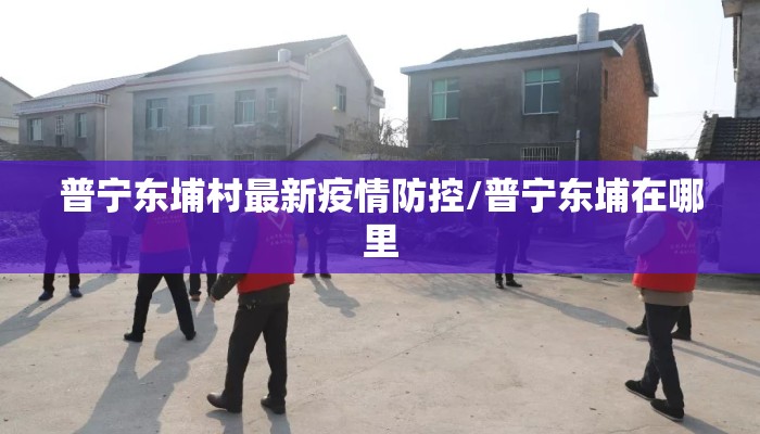 普宁东埔村最新疫情防控/普宁东埔在哪里