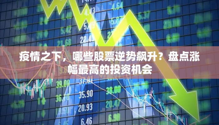 疫情之下，哪些股票逆势飙升？盘点涨幅最高的投资机会