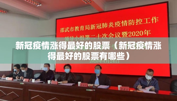 新冠疫情涨得最好的股票（新冠疫情涨得最好的股票有哪些）