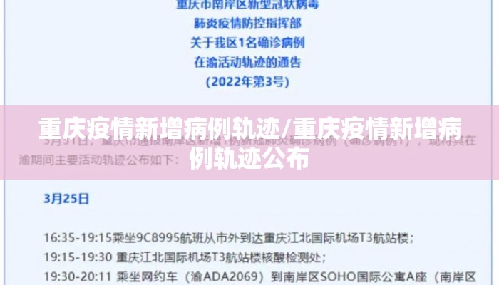重庆疫情新增病例轨迹/重庆疫情新增病例轨迹公布