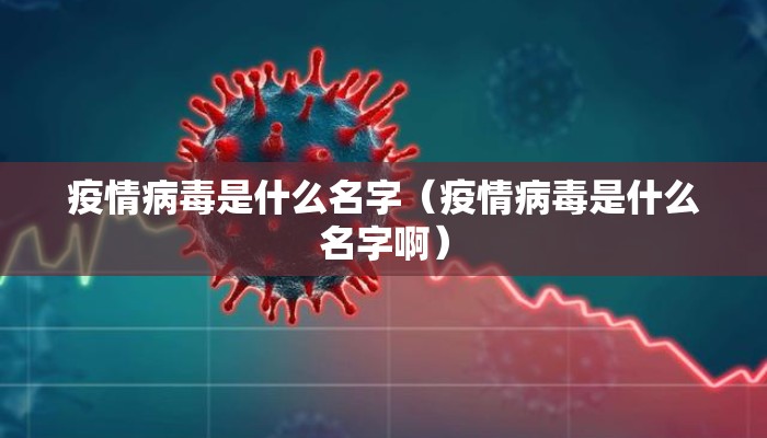 疫情病毒是什么名字（疫情病毒是什么名字啊）