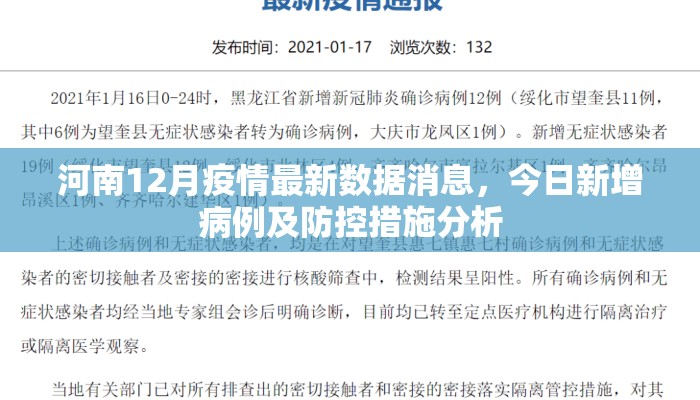河南12月疫情最新数据消息，今日新增病例及防控措施分析