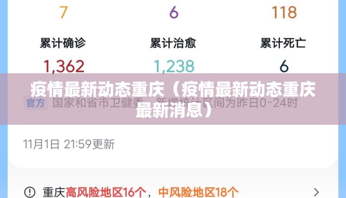 疫情最新动态重庆（疫情最新动态重庆最新消息）