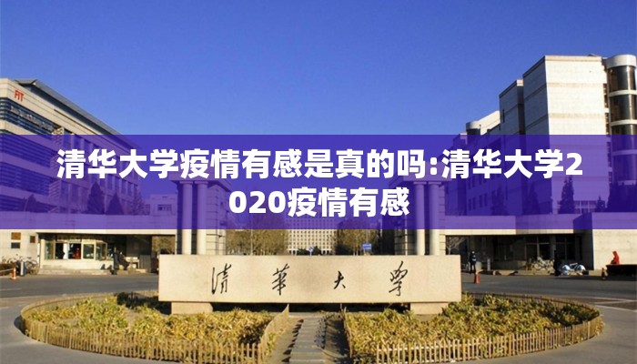 清华大学疫情有感是真的吗:清华大学2020疫情有感
