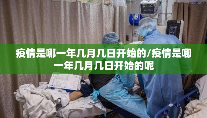 疫情是哪一年几月几日开始的/疫情是哪一年几月几日开始的呢