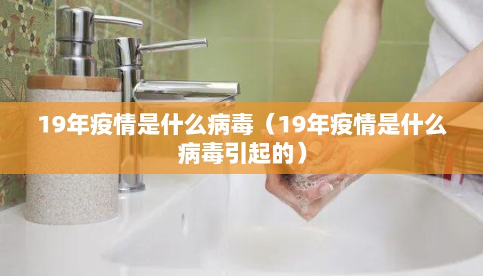 19年疫情是什么病毒（19年疫情是什么病毒引起的）