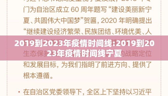 2019到2023年疫情时间线:2019到2023年疫情时间线宁夏